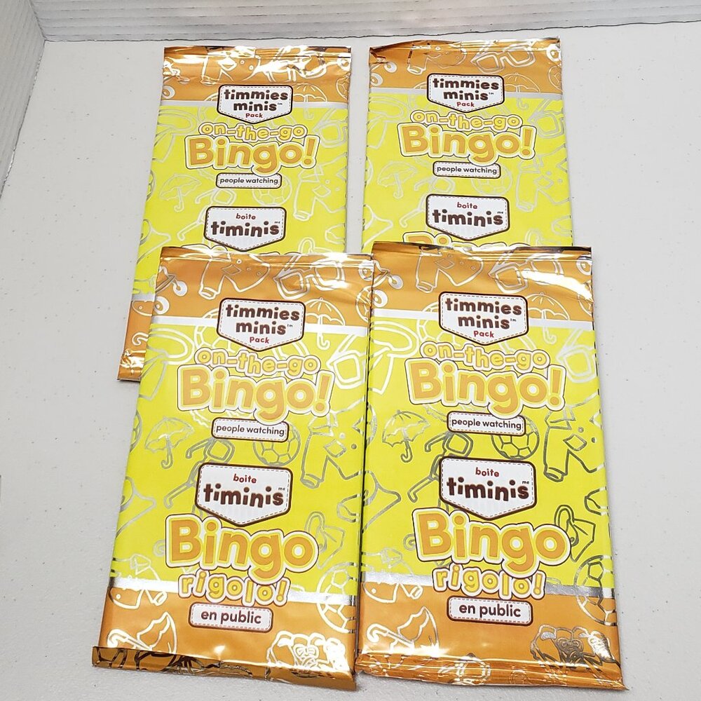 Tim Hortons Timmies Minis On The Go Bingo (4 Packs)